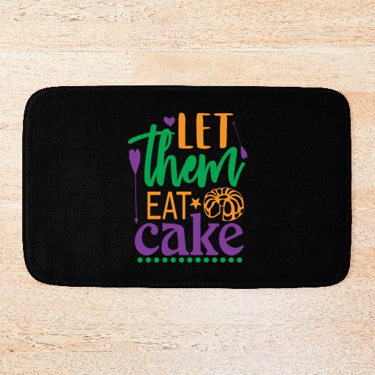 Let Them Eat Cake! Bath Mats