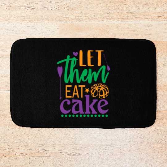 Let Them Eat Cake! Bath Mats