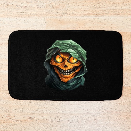 Halloween Spooky Cartoon Mummy Bath Mats