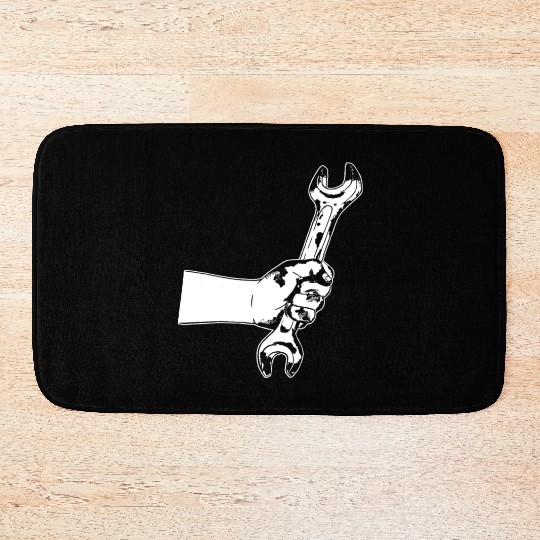 Car Mechanic Bath Mats
