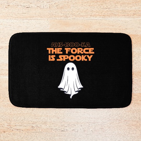 Ahs-Booka: Force is Spooky Halloween Gift Bath Mats