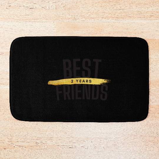 Best Friends 2 Years Bath Mats