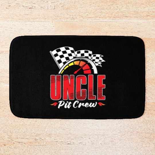 Uncle Pit Crew Bath Mats