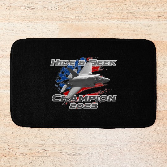 F-35 Hide and Seek Champion Bath Mats
