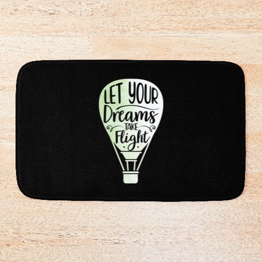 Balloon Ride | Hot Air Balloon Aviation Gifts Bath Mats