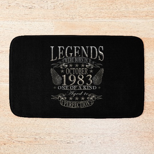 october 1983 Anniversary october 1983 october Bath Mats