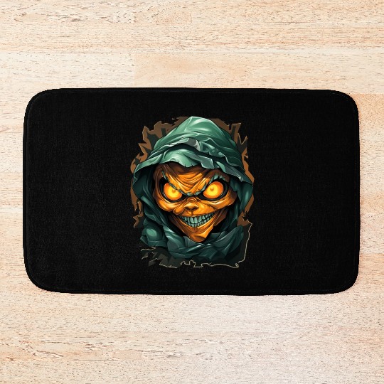 Halloween Spooky Cartoon Mummy Bath Mats