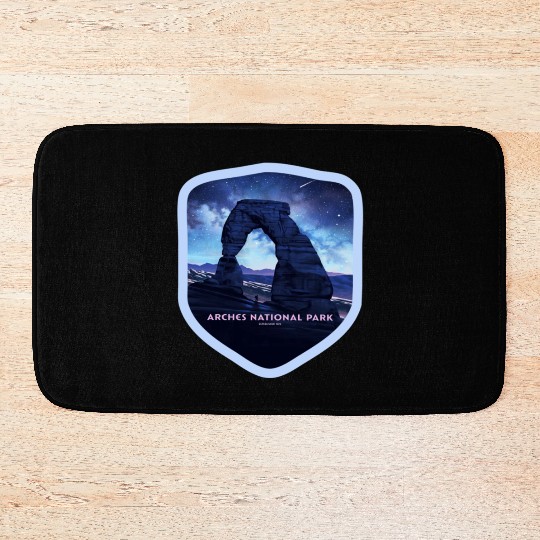 Arches National Park Stickers Bath Mats