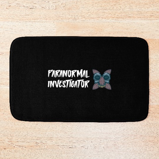 Ghost Hunting Paranormal Investigator Bath Mats