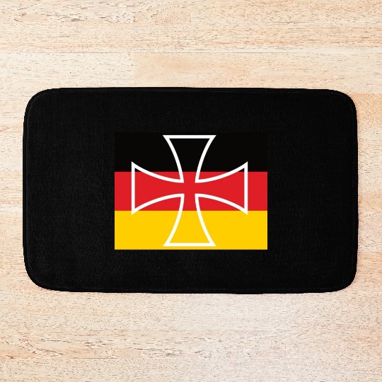 Iron Cross Eisernes Kreuz Germany Bath Mats