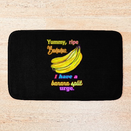 Banana Split Bath Mats