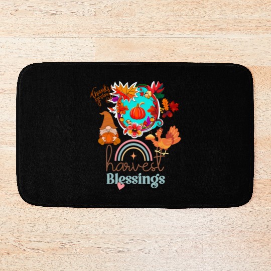 "Harvest Blessings" Bath Mats
