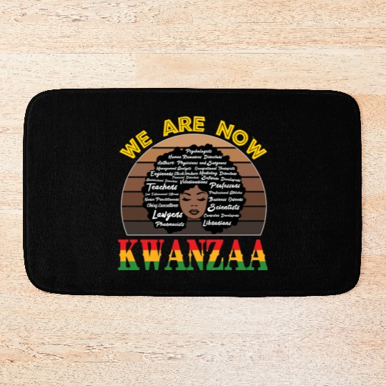 Celebrating All Passions with Kwanzaa Pride Bath Mats