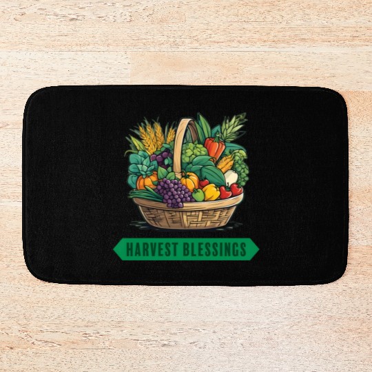 HARVEST BLESSINGS Bath Mats