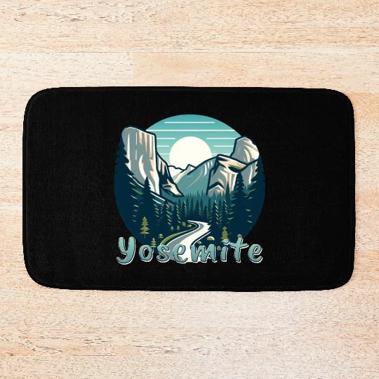 Yosemite National Park: The Beauty of Nature Bath Mats