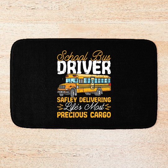 School Bus Adult Delivery Specialist Bus Driver Bath Mats