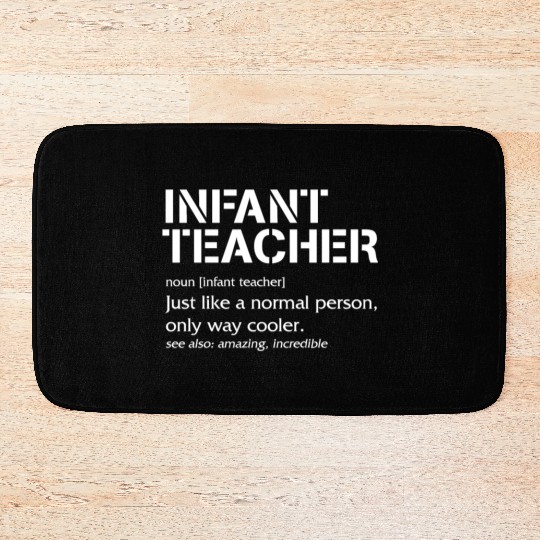 Teacher Bath Mats, Infant Teacher Noun Definition Bath Mats
