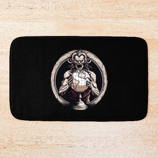 the greatest devil Bath Mats