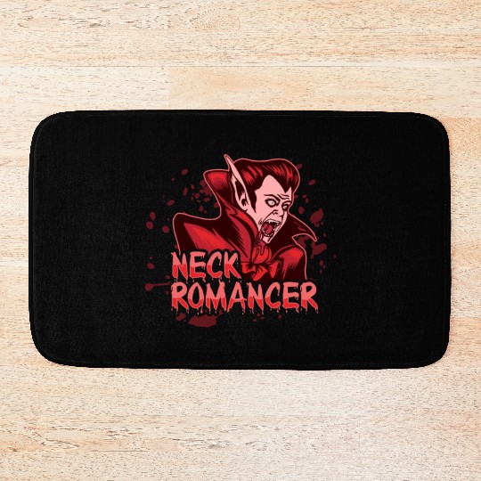 Trick Or Treat Scary Vampire Horror Happy Bath Mats