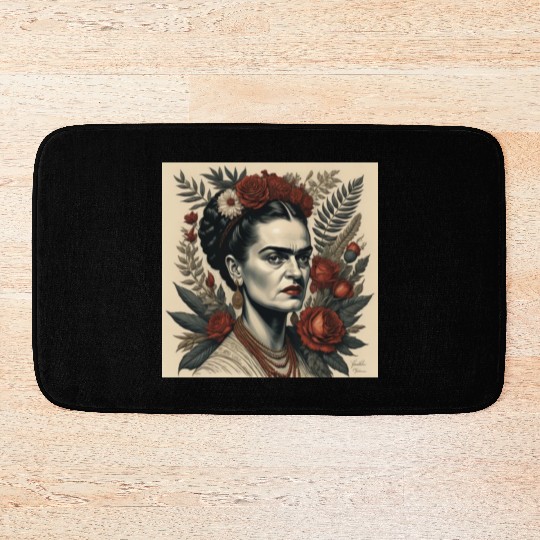 frida khalos Mug,Frida Khalo flower mug Bath Mats