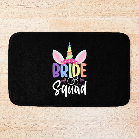 Wedding Bridal Party Bachelorette Party Bath Mats