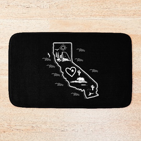 Yosemite National Park Bath Mats
