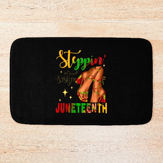 Black History juneteenth freeish Bath Mats