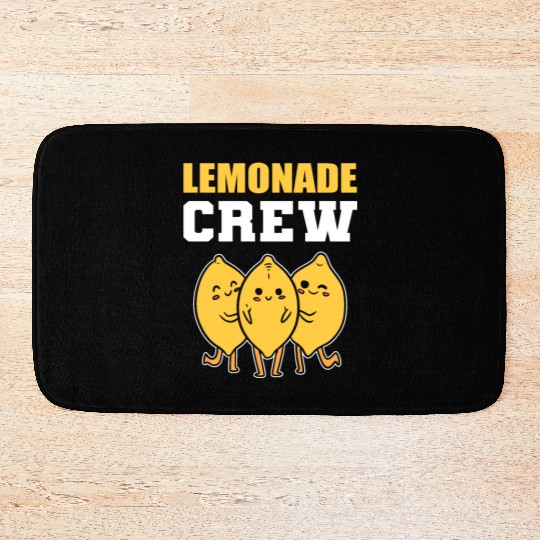 Lemonade Crew Fruits Lover Gift Bath Mats