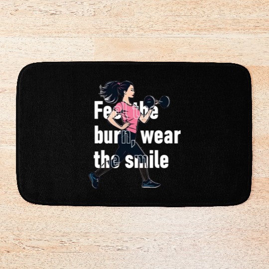 Women's Fitness Apparel Bath Mats