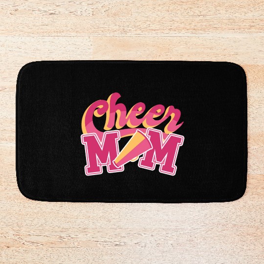 cheer mom Bath Mats