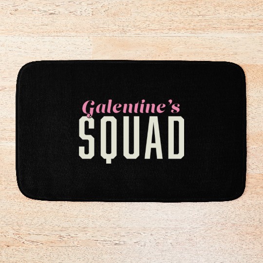Be My Galentine. Galentine's Day Bath Mats