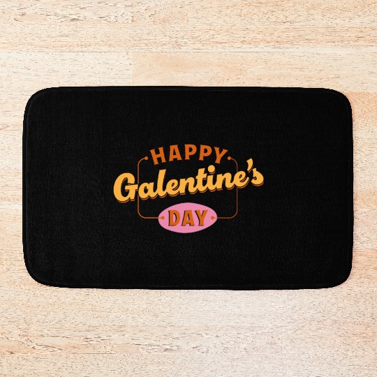 Be My Galentine. Galentine's Day Bath Mats