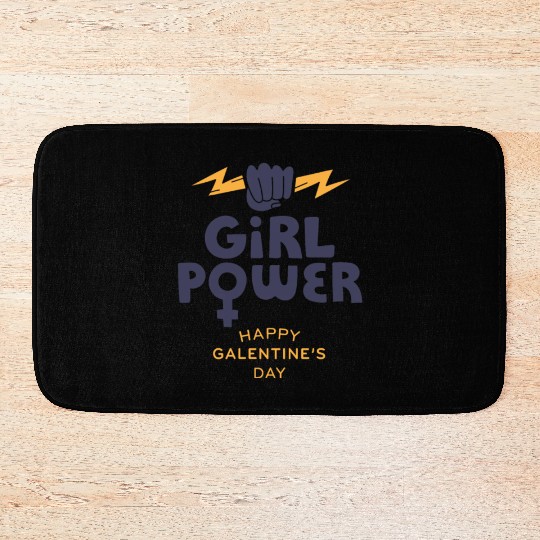 Be My Galentine. Galentine's Day Bath Mats