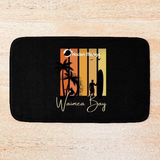 Waimea Bay Haden Mango Style Bath Mats