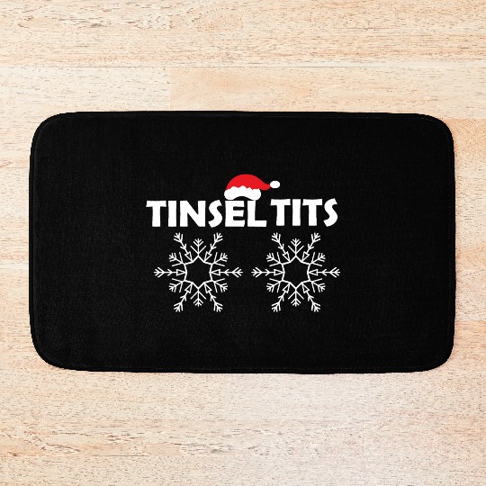 Tinsel Tits Bath Mats