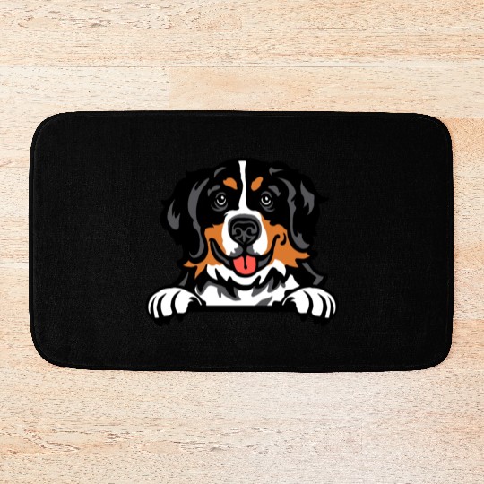 Bernese Mountain Dog Bath Mats