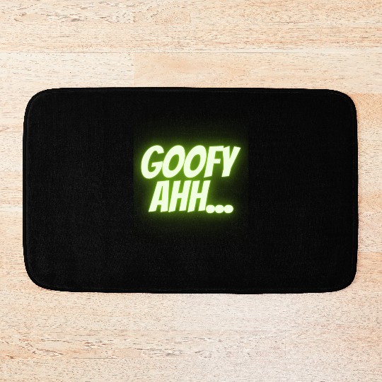 Gooeey Green Goofy Ahh Bath Mats
