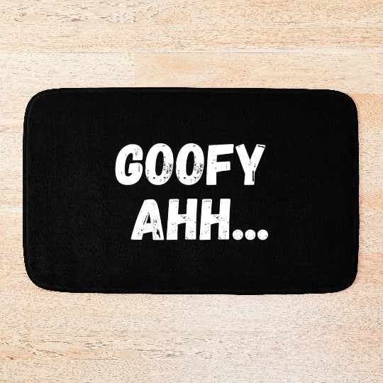 Goofy Ahh Bath Mats