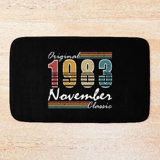 november 1983 anniversary november 1983 november Bath Mats