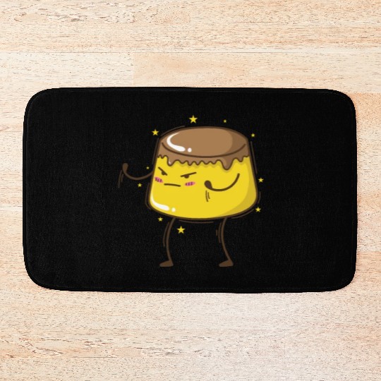 delicious Pudding Dessert sweet Dessert Bath Mats