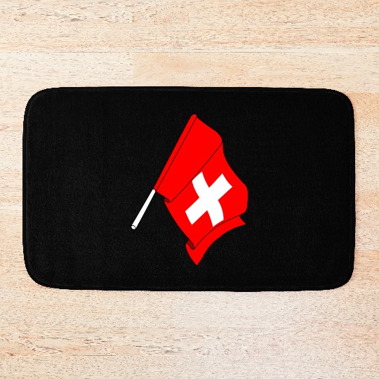 Flag of Switzerland, Bath Mats