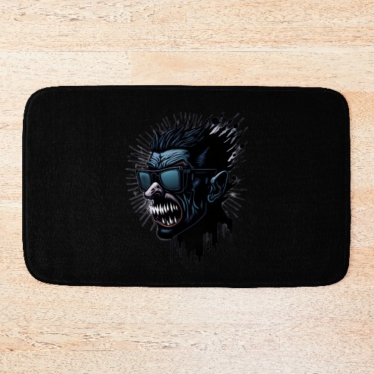 Vampire vector Bath Mats