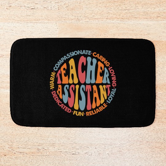Teacher Assistant Bath Mats