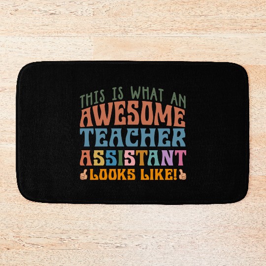 Teacher Assistant Bath Mats