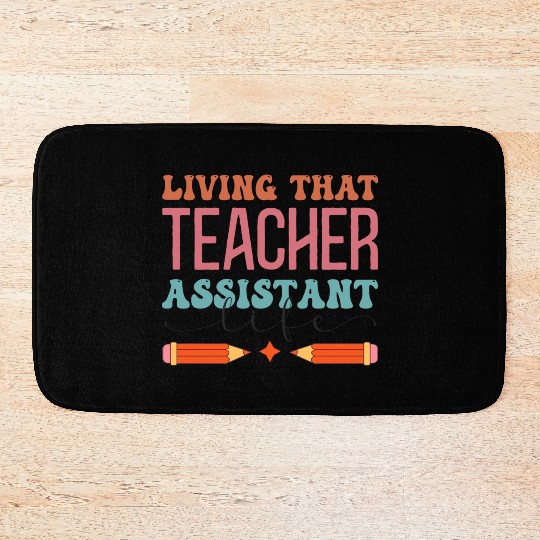 Teacher Assistant Bath Mats
