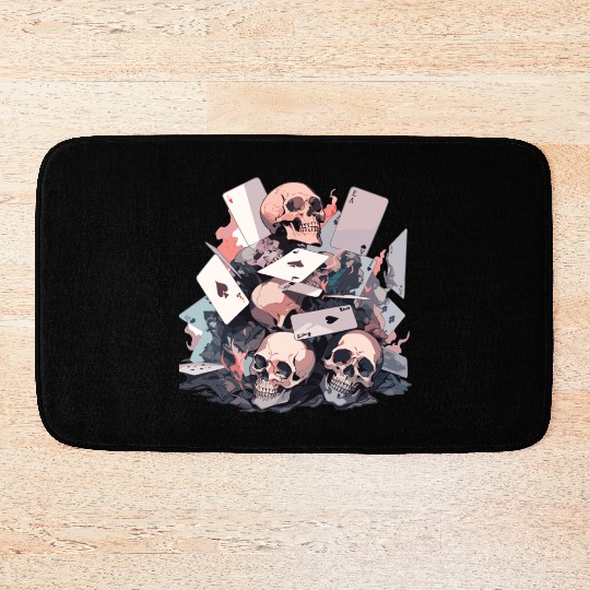 Poker Poker Player Casino Card Card Game Poker Bath Mats