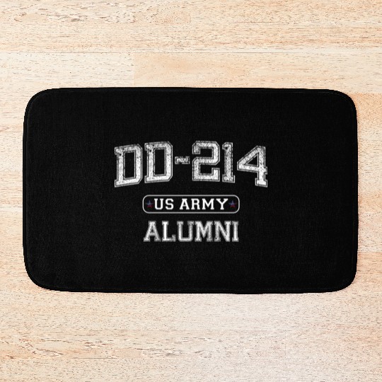 DD-214 US ARMY Vintage Bath Mats