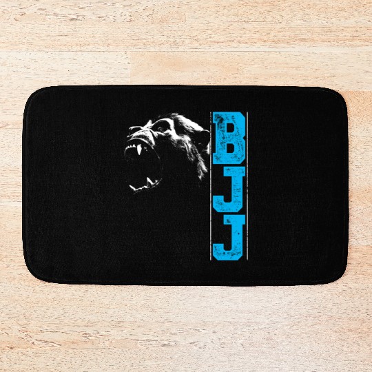 Brazilian Jiu Jitsu BJJ Gorilla Head Gift Bath Mats