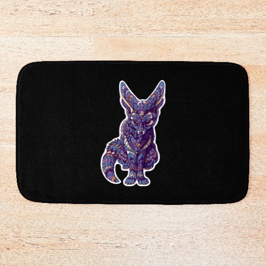 dark fox Bath Mats