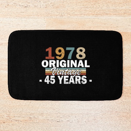 Year 1978 Bath Mats